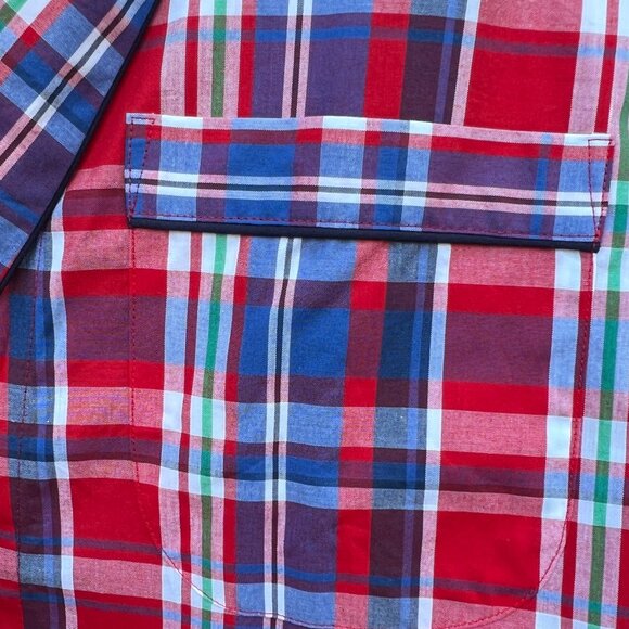 Brooks Brothers Lightweight Madras Cotton Robe 🎉2X Host Pick 🎉 - Picture 6 of 12